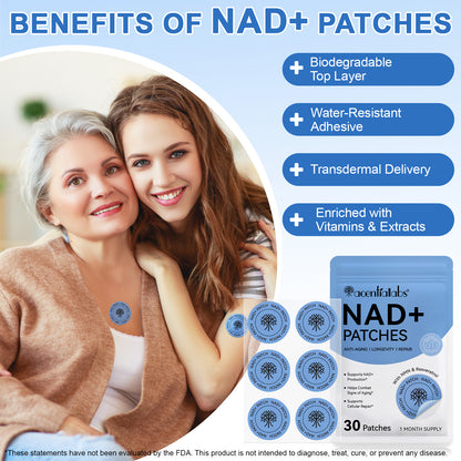 Combo de parches de GLP-1 y NAD+ Control de Apetito y Energía Celular Tratamiento por 30 DIAS!